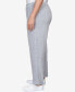 Фото #3 товара Plus Size Drama Queen Casual Average Length Velour Pants