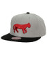 ფოტო #2 პროდუქტის Men's Gray Detroit Tigers Cooperstown Collection Away Snapback Hat