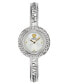 ფოტო #1 პროდუქტის Women's Swiss Stainless Steel Bangle Bracelet Watch 28mm Set