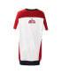 ფოტო #4 პროდუქტის Women's White Chicago Bulls Free Throw T-shirt Dress