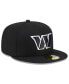 Фото #8 товара Men's Black Washington Commanders 2023 NFL Crucial Catch 59FIFTY Fitted Hat