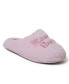 Фото #1 товара Women's Bailey Holiday Faux Fur Scuff Slippers