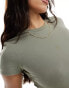 Фото #4 товара ASOS 4505 performance t-shirt in soft touch fabric in olive green