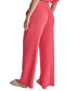 Women's High-Rise Gauze Straight-Leg Pants