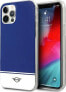 Фото #1 товара Чехол для смартфона MINI iPhone 12 Pro Max 6,7" гранатовый/синий Stripe Collection