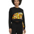 Puma Britto X Graphic Crew Neck Long Sleeve Sweatshirt Womens Size S 532236-01