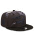 Фото #5 товара Бейсболка New Era Мужская черная New England Patriots Ink Dye 2022 Sideline 9FIFTY Snapback Hat