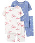 Kid 4-Piece PurelySoft Pajamas 5