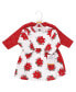 ფოტო #2 პროდუქტის Big Girls Cotton Dresses, Poinsettia Dot