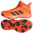 Фото #1 товара Баскетбольные кроссовки Adidas Cross Em Up 5 K Wide Jr оранжевые