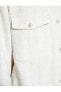 Фото #81 товара Gömlek Ceket Kapaklı Cepli İnci Düğmeli Metalik Sim Detaylı