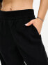 Фото #2 товара Vero Moda Petite wide leg trousers in black