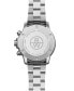 ფოტო #3 პროდუქტის Men's Swiss Chronograph Tango Stainless Steel Bracelet Watch 43mm