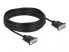 Фото #4 товара Серийный кабель с нулевой моделью Delock 87783 - черный - 10 м - DB-9 - DB-9 - Мужской - Мужской