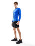 Фото #3 товара Nike Pro Training tight long sleeve tight top in royal blue