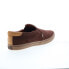 Gola Seeker Slip Suede CMA812 Mens Brown Suede Lifestyle Sneakers Shoes 13