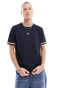 Tommy Hilfiger monotype bold tipping t-shirt in black