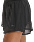 Фото #4 товара Women's Team Mesh Layered Knit Shorts