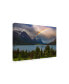 Фото #2 товара Darren White Photography Glacier Rainbow Canvas Art - 27" x 33.5"