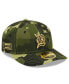 Фото #1 товара Men's Camo Detroit Tigers 2022 Armed Forces Day On-Field Low Profile 59FIFTY Fitted Hat