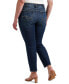 ფოტო #2 პროდუქტის Plus Size Suki Curvy-Fit Straight Jeans