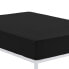 Fitted bottom sheet Alexandra House Living Black 135/140 x 190/200 cm