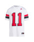 Men's Jeff Brohm White Louisville Cardinals Football Icon Premier Jersey