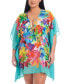 Plus Size Away We Go Caftan Cover-Up