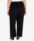 Plus Size Classic Slimming Corduroy Short Length Pant