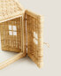 Фото #19 товара Декоративное зеркало для детской комнаты от ZARAHOME Kids’ Rattan House Wall Mirror