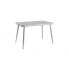 Dining Table Home ESPRIT White Aluminium 120 x 75 x 75 cm