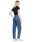 ფოტო #2 პროდუქტის Women's Cropped Short-Sleeve Sweater