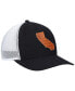 Фото #3 товара Men's Black California Leather Patch Trucker Snapback Hat