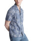 Фото #6 товара Men's Suresh Regular-Fit Botanical-Print Button-Down Camp Shirt