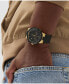 ფოტო #6 პროდუქტის Men's Swiss Chronograph Bold Fusion Black Silicone Strap Watch 45mm