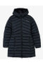 Фото #65 товара W Essential Maxi Length Hooded Jacket S212005 Kadın Günlük Mont Siyah