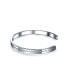 ფოტო #2 პროდუქტის Unisex Inspirational Message Quotable Religious Mantra Stackable Serenity Prayer Cuff Bracelet For Men Women Stainless Steel