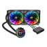 Фото #1 товара Thermaltake Floe Riing RGB 280 TT - All-in-one liquid cooler - 14 cm - 500 RPM - 1400 RPM - 27.2 dB - 63.19 cfm