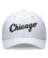 Фото #2 товара Men's White Chicago White Sox Evergreen Performance Flex Hat