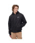 ფოტო #1 პროდუქტის Men's Bomper Fleece Hood Bomber Jacket