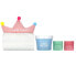 Фото #3 товара Scoop Party, Ice Cream Wash-Off Masks and Headband Set, 4 Piece Set