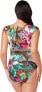 Фото #2 товара Bleu Rod Beattie 282134 Cap Sleeve One Piece w/Removable Cups, Size 12