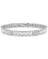 ფოტო #1 პროდუქტის Men's Diamond Cluster Watch Link Bracelet (1 ct. t.w.) in 10k Gold