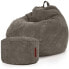 XXL Sitzsack "Scoop" + Hocker aus Cord