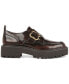 ფოტო #2 პროდუქტის Women's Lora Platform Lug Sole Monk Strap Loafers