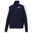 Фото #3 товара Puma Contrast Tricot Full Zip Track Jacket Pl Womens Blue Casual Athletic Outerw
