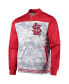 ფოტო #3 პროდუქტის Men's Red St. Louis Cardinals Camo Full-Zip Jacket