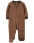 Фото #17 товара Baby Polar Bear 2-Way Zip Cotton Blend Sleep & Play NB