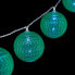 Фото #1 товара Светодиодная гирлянда из шариков Ø 5 cm 2 m Зеленый