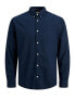 JJEOXFORD men´s shirt 12182486 Navy blazer